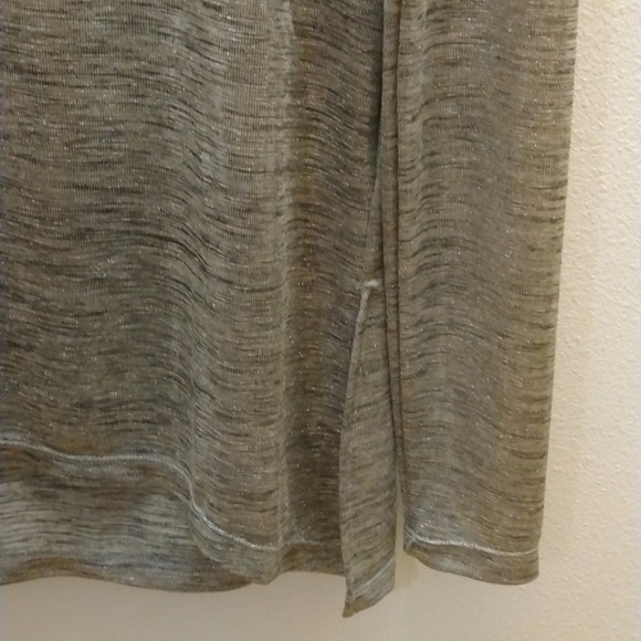 Cruel Girl Silver Metallic Top - Picture 2 of 3